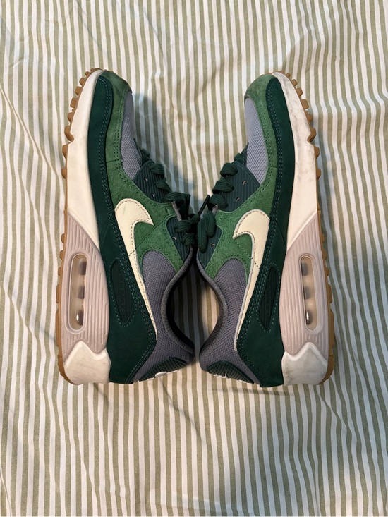 Air Max 90 PRM in Pro Green & Pale Ivory by Nike main image 7